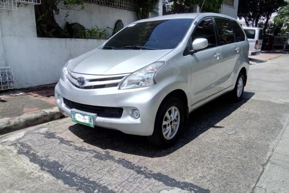 2012 Toyota Avanza for sale in Manila silver