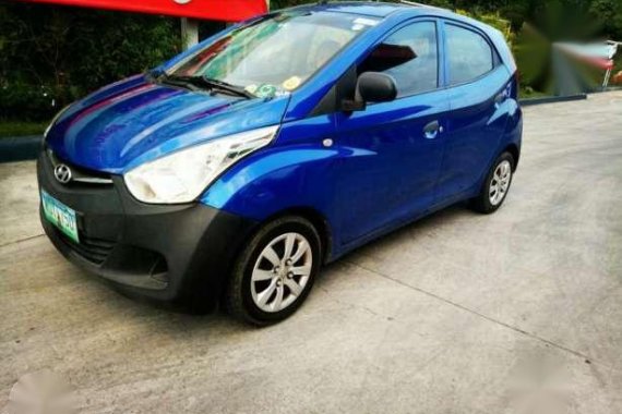 Hyundai Eon 2013 0.8 MT Blue For Sale 