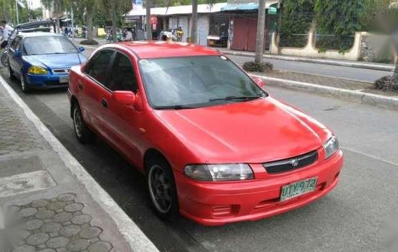 Clean Intact Interior Mazda Familia 1997 AT For Sale