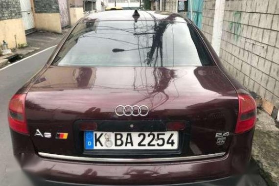 For Sale 2000 AUDI A6 AT Red Sedan  