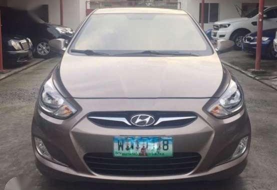 2012 Hyundai Accent CVVT Brown For Sale 