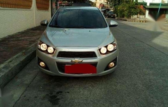 Chevrolet Sonic LT 2015 MT Silver For Sale 