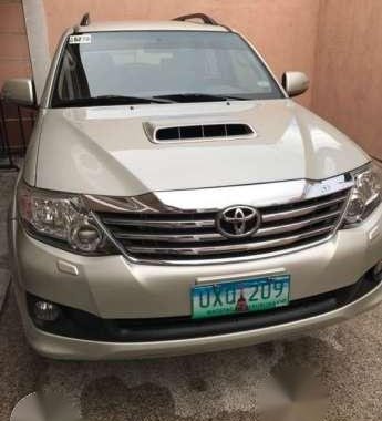 Toyota Fortuner 2013 G automatic for sale