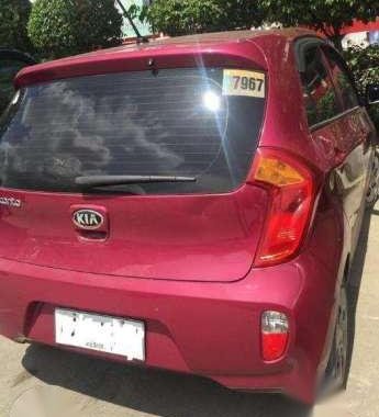 cherry pink picanto car