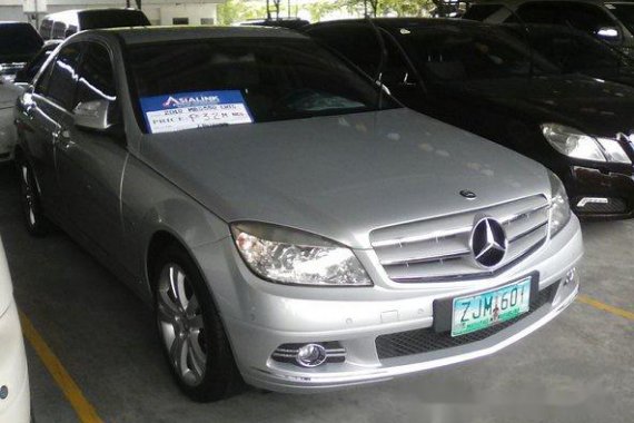 Mercedes-Benz C200 2007 Silver for sale