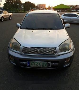 For sale Silver Toyota RAV4 2001