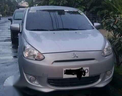 Mitsubishi Mirage 2015 MT Silver For Sale 