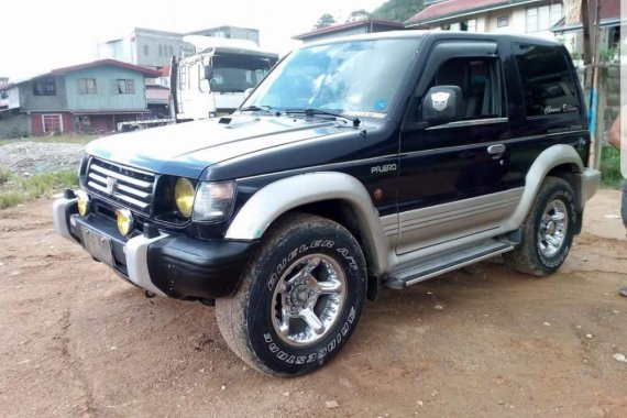 PAJERO 3 DOORS SUBIC SUV blue for sale 