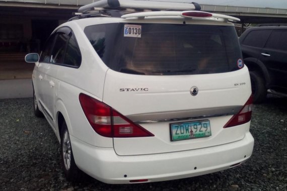 Almost brand new Ssangyong Stavic Diesel for sale 