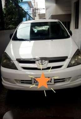 2006 Toyota Innova Diesel White For Sale 