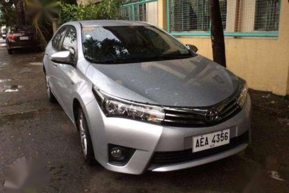 2014 Toyota Corolla altis for sale 