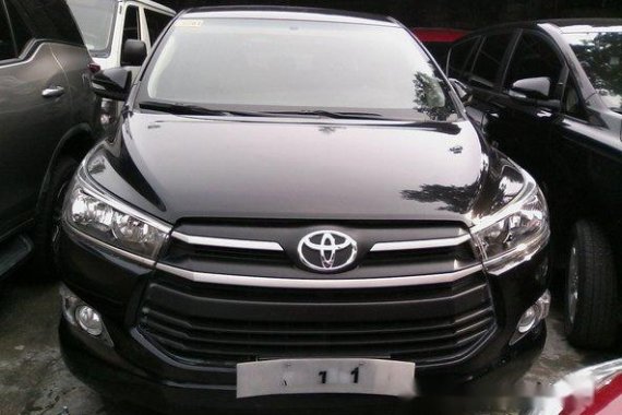 Toyota Innova E 2017 BLACK FOR SALE