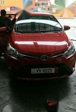 Toyota Vios E 2016 Automatic Red For Sale 