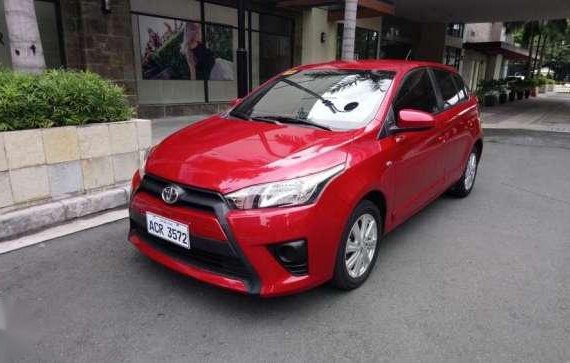 2016 TOYOTA YARIS E Matic Red for sale