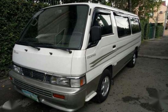 Nothing To Fix 2005 Nissan Urvan Escapade For Sale