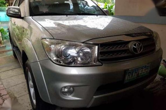 Toyota Fortuner 2010 Diesel Silver For Sale 