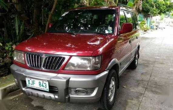 Mitsubishi Adventure 2003 Gls Red For Sale 