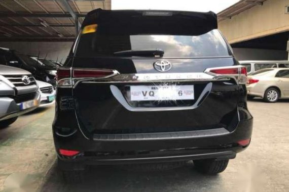 Toyota Fortuner G Gas 2017 AT Black For Sale 