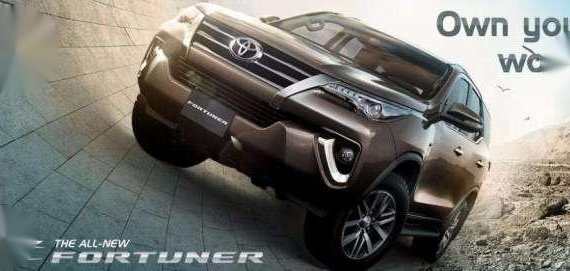New Toyota Fortuner 2017 Unit For Sale 