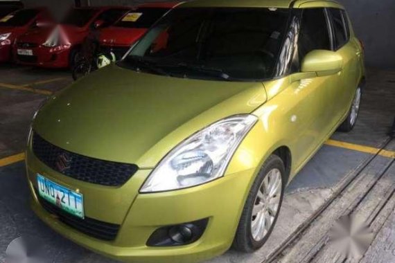 2013 Suzuki Swift AT Yellow For Sale 