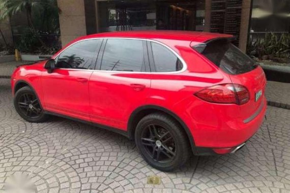 2011 Prosche Cayenne AT Red SUV For Sale 