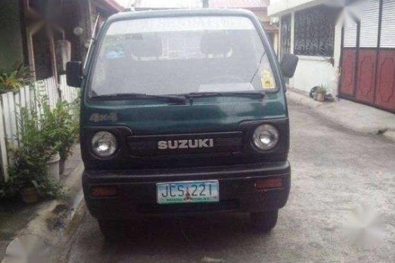 Suzuki Multicab 4x4 2009 Green For Sale 