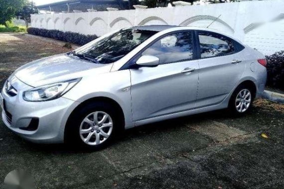 Hyundai Accent 2012 MT Silver For Sale 