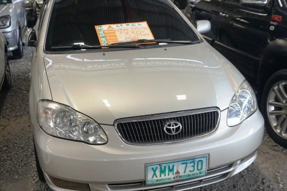 2003 Toyota Corolla silver for sale in Manila