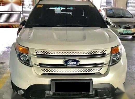 2015 Ford Explorer 2.0L E White For Sale 