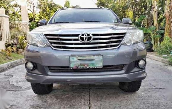 Excellent Condition Toyota Fortuner G 2012 For Sale