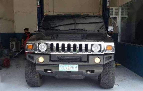 Fresh H2 Hummer 2004 AT Black For Sale 