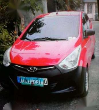 Hyundai Eon Gl 2012 MT Red HB For Sale 