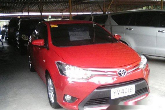 Toyota Vios 2016 RED FOR SALE