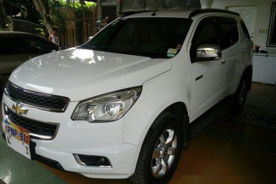 Chevrolet Trailblazer 2014 White for sale