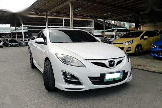 2010 Mazda 6 sedan white for sale 