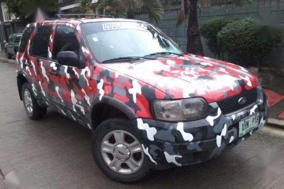 2003 Ford ESCAPE 4x2 SuperFresh MANUAL Like CRV RAV4 Revo Adventure