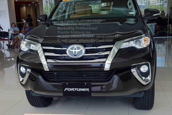 2017 Toyota Fortuner for sale in Manila for sale 