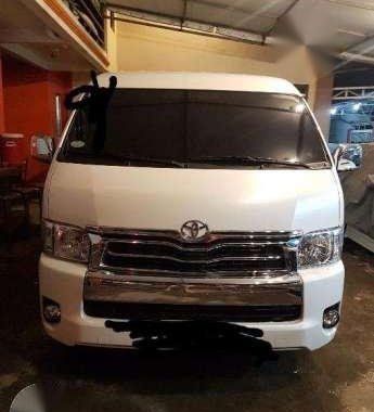 2015 Toyota Super Grandia Pearl White for sale 