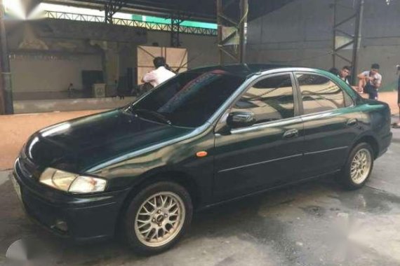 Fresh Mazda 323 1999 AT Green For Sale 