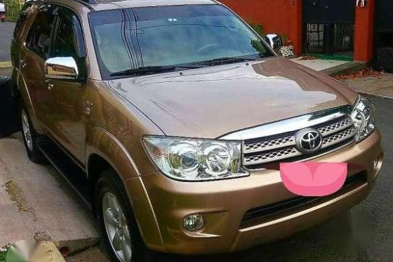 2011 Toyota Fortuner Diesel Brown For Sale 
