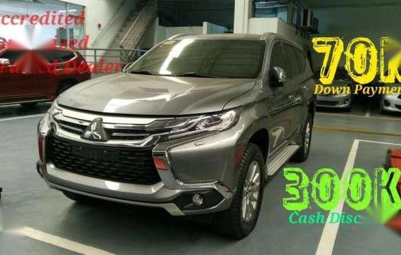 300K discount for 4x4 All-new Montero Manual Transmission