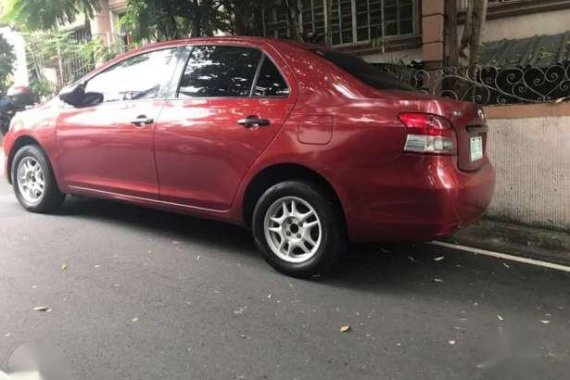 Toyota Vios 1.3J MT 2010 Red For Sale 