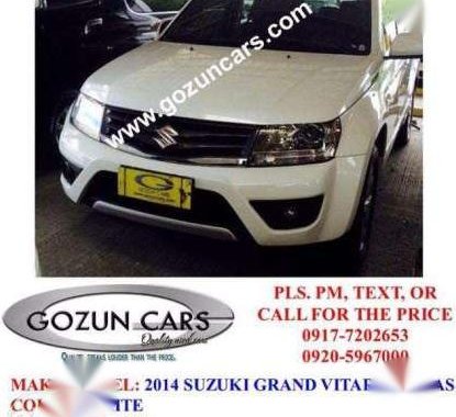 Almost New 2014 Suzuki Grand Vitara For Sale