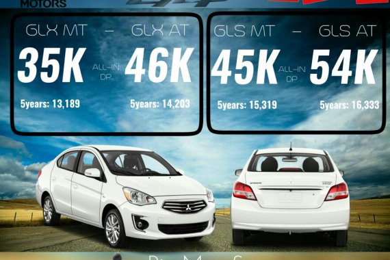 35K Mirage G4 GLX MT. inquire now for other units at low down! 