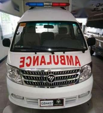 Foton View Ambulance 2016 MT White For Sale 