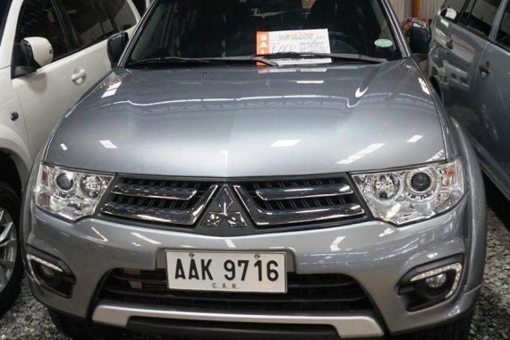 2015 Mitsubishi Montero silver for sale