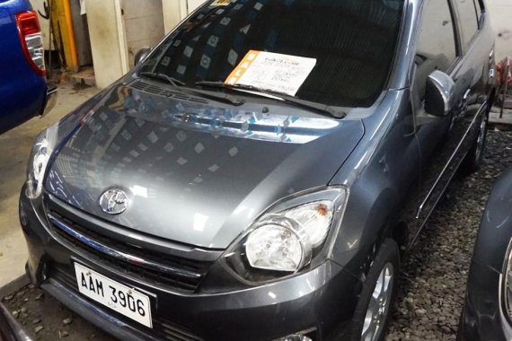 2014 Toyota Wigo silver for sale in Manila 