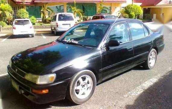 Toyota Corolla Gli 1994 MT Black For Sale 