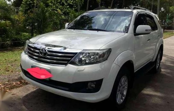 Top Condition Toyota Fortuner G 2012 For Sale