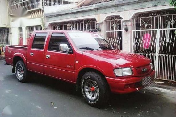 2002 Isuzu Fuego 4x2 Manual Red For Sale 